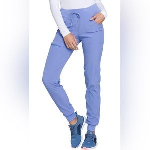 HeartSoul Jogger Scrub Pants for Women, Ciel/light blue- SIZE SMALL PETITE 🩵